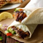 Gyro Wrap Chicken Souvlaki Wrap