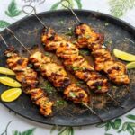 Plates Chicken Kebab