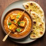  Butter Paneer with Naan (2 pc)
