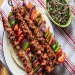 Plates Lamb Kebab