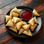  Veggie Samosas with Sweet Sauce