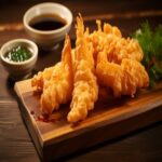  Deep-Fried Shrimp with Garlic Toast